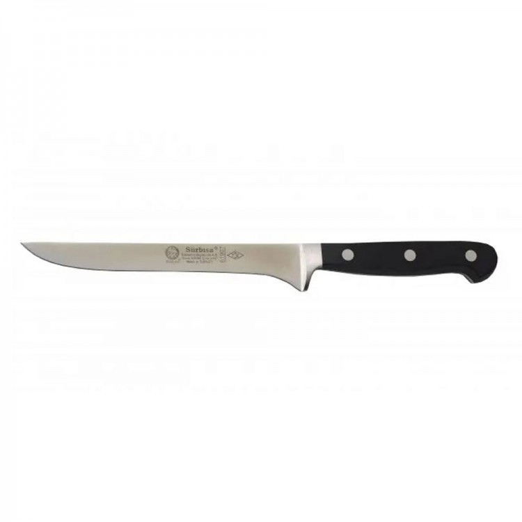61907 - Sürmene Sıcak Dövme Kasap Kemik Sıyırma Bıçağı 17 cm