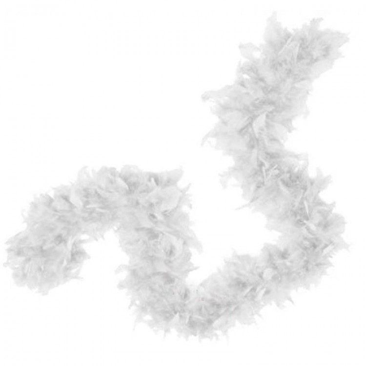 White Color Fluffy Feather Otrish Boa Decoration Feather180CM
