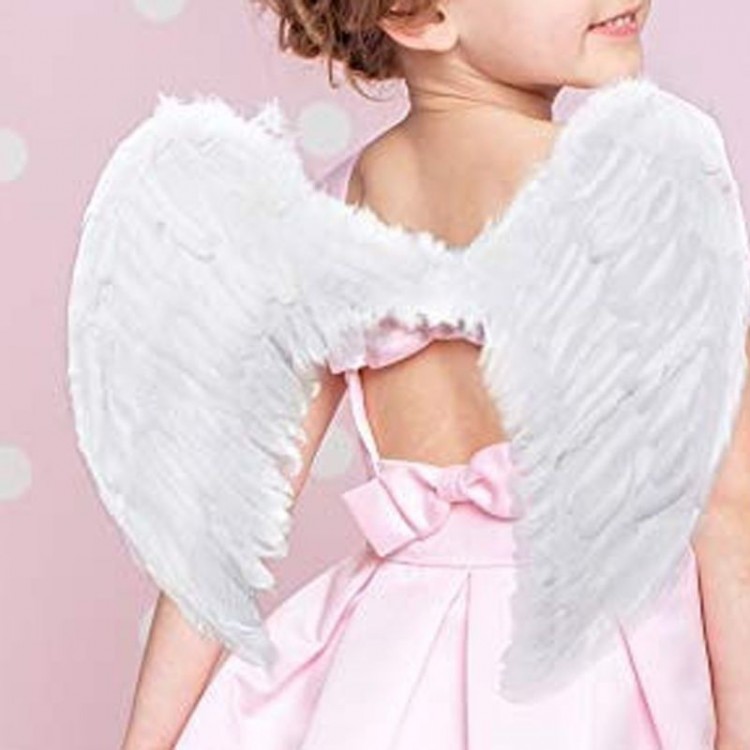 White Color Small Size Baby Angel Wing 30x45 cm