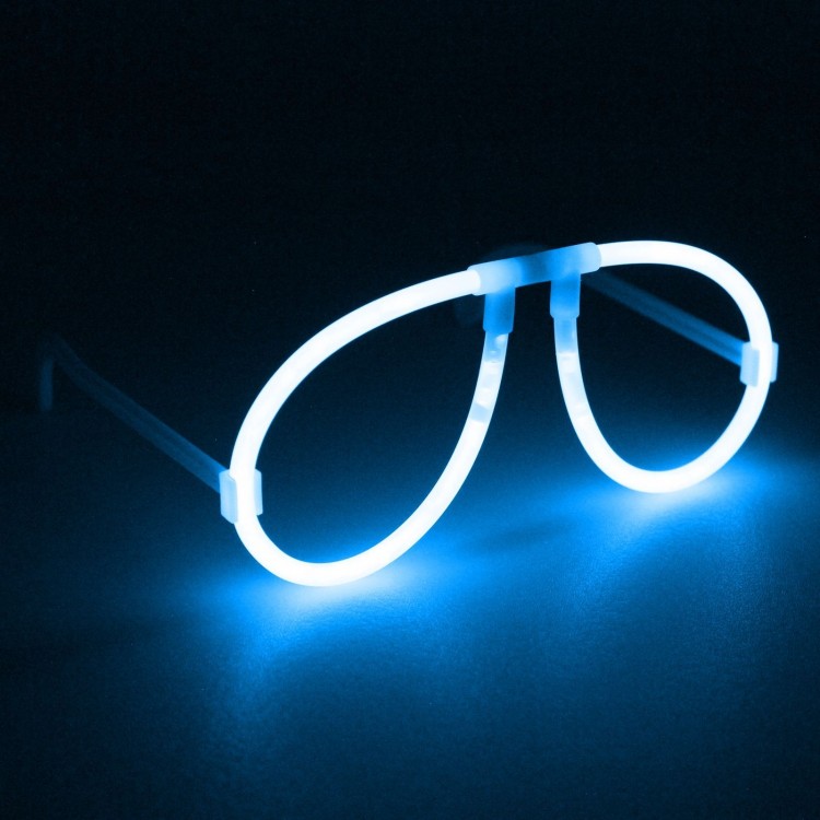 Shining in the Dark Highlighter Glow Stick Glasses Highlighter GlassesBlue Color