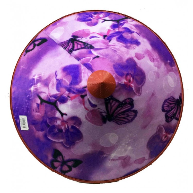 Butterfly Satin Finish Purple Vietnam Hat