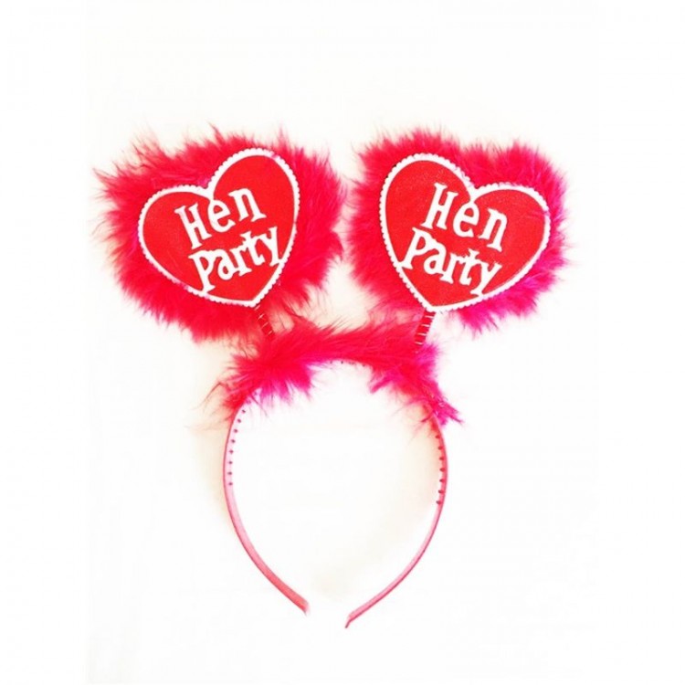 Red Color Bachelorette Party Hen Party Crown
