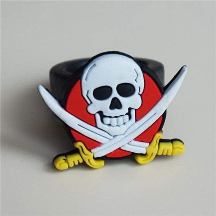 Children's Compatible Plastic Pirate Ring with Pirate Sword