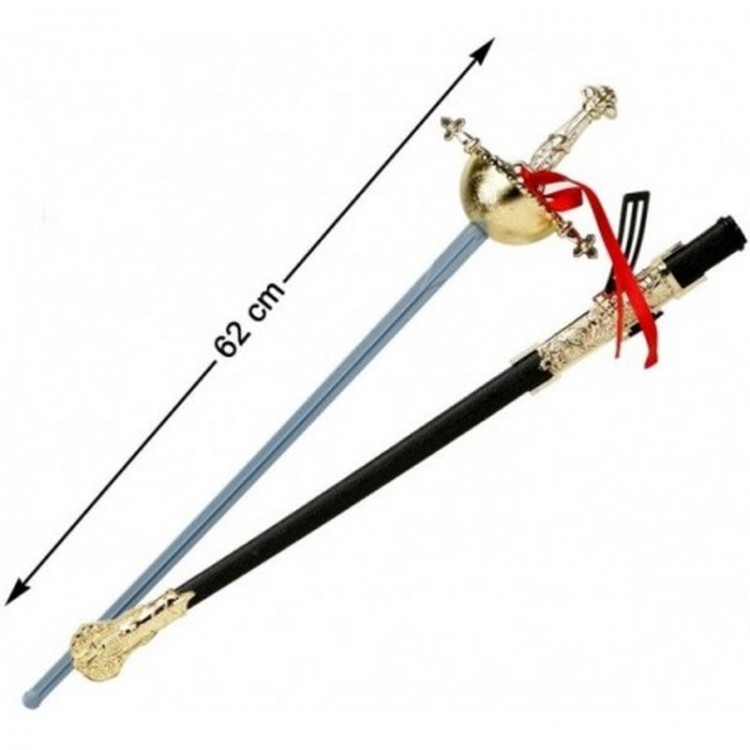 Costume Party Plastic Harmless Zorro Sword Knight Sword62cm