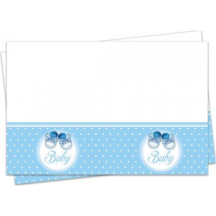 Blue Booties New Birth Tablecloth for Men 120x180cm