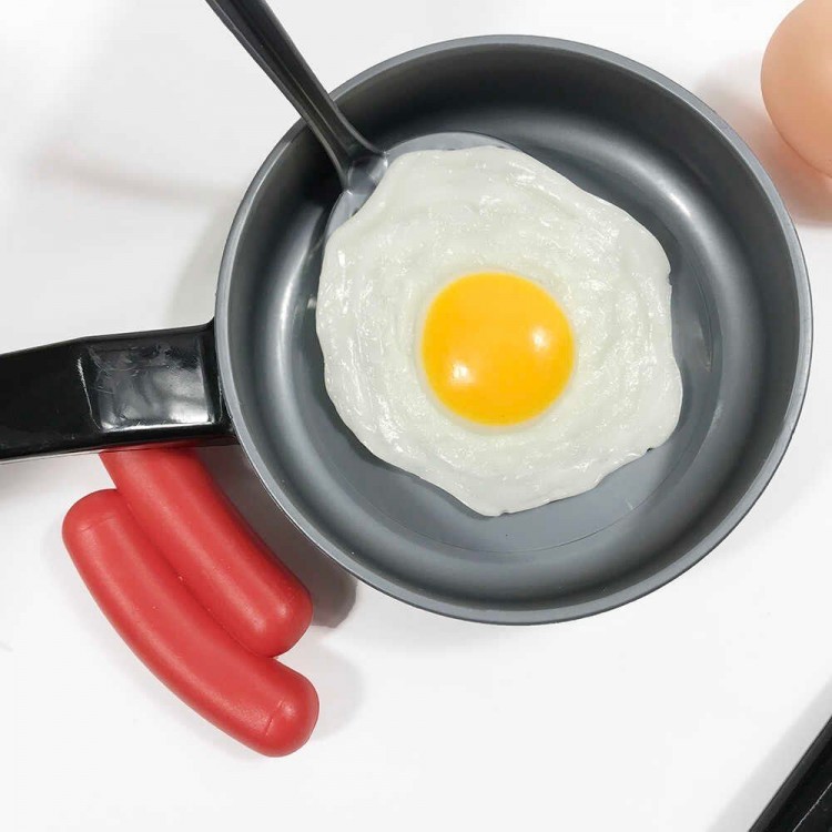 Self-Fluid Fried Egg Joke Egg Slime 1 Piece