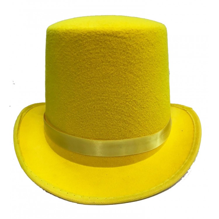 Adult Magician Sombrero Hat Yellow Color