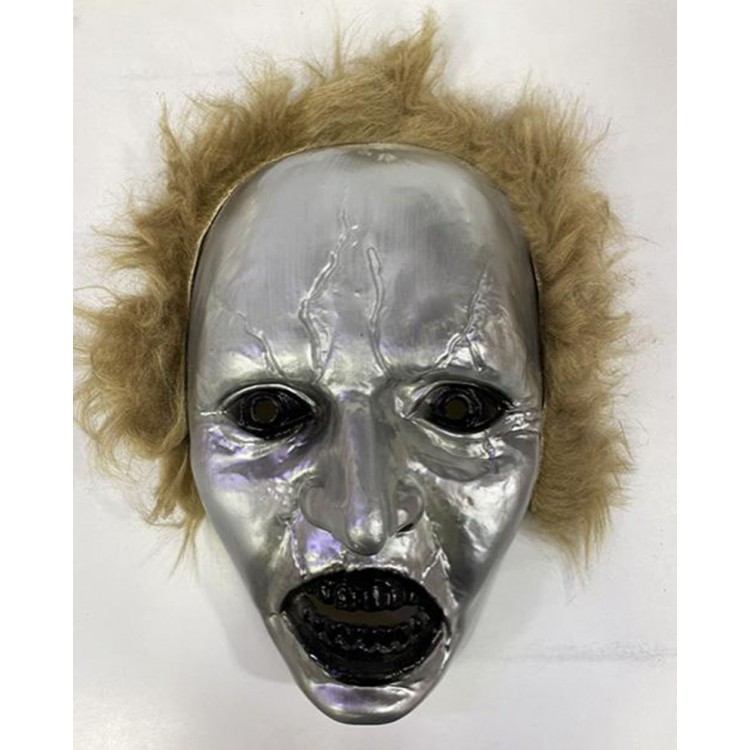 Açık Kahve Saçlı Plastik Michael Myers Maskesi 26x17 cm
