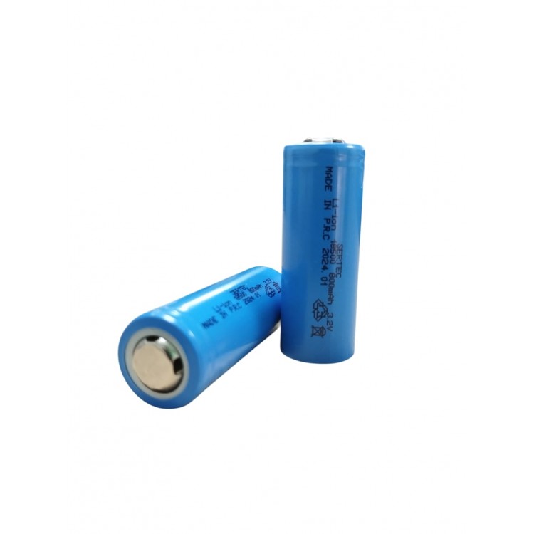 3.2V IFR18500 800 MAH LifePO4 Pil