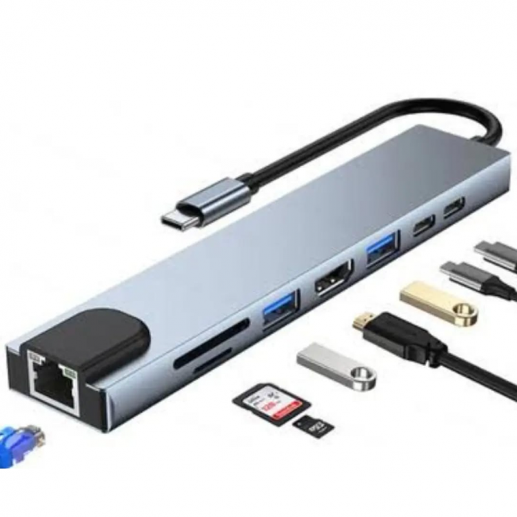 ZR38 Type-C 8 Port Connector