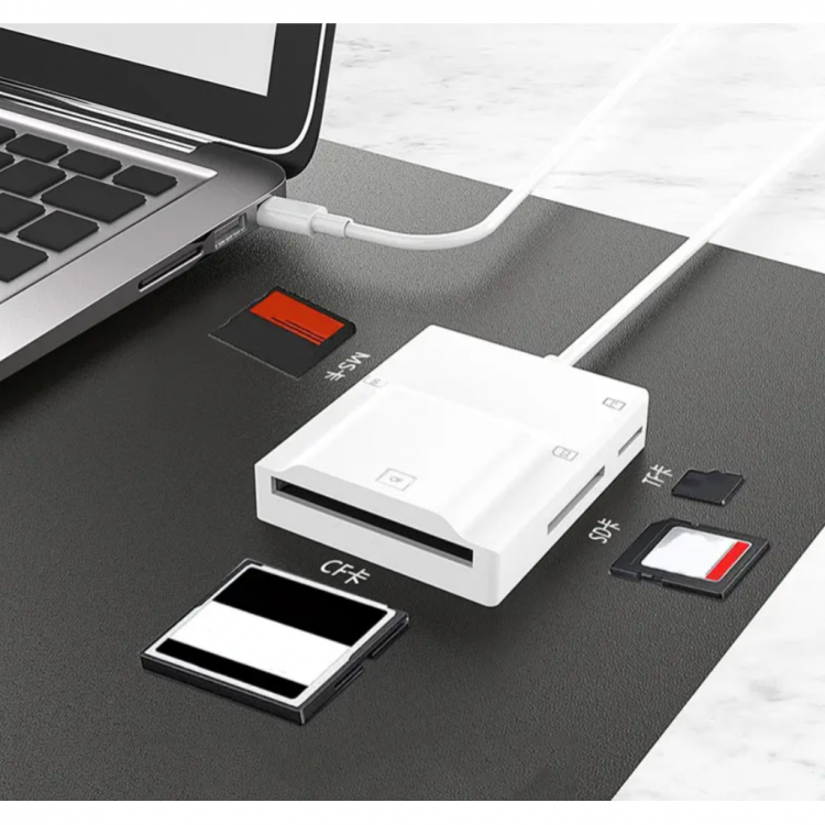 ZR780 Nk-3057H Type-C 3.0 4 İn 1 Card Reader