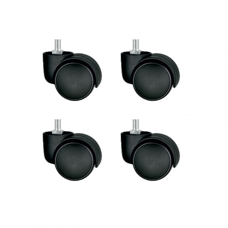 Bürosit Plastik Vidalı Teker - 50MM HKS152 - 4 Adet