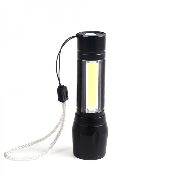 XPE+COB LED Mini El Feneri Güçlü Aydınlatma Kompakt Taşınabilir Model WT-030