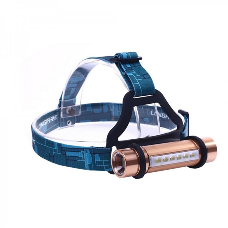 Powerful LED Head Lamp Flashlight High Illumination Portable Multi-Purpose Model WT-360