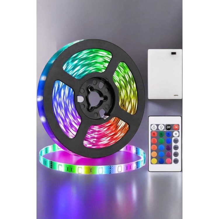 Smart Şerit Led TV Arkası Renkli Kumandalı 10 Metre