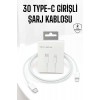Iphone Uyumlu İOS Uyumlu Lightning Hızlı Şarj Tye C Lightning Şarj Kablosu