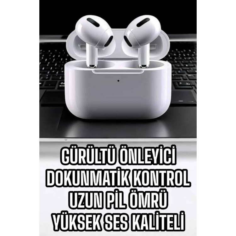 3.Nesil TWS Bluetooth Kulaklık Mikrofonlu ANC Özelliği Dokunmatik Kontrol