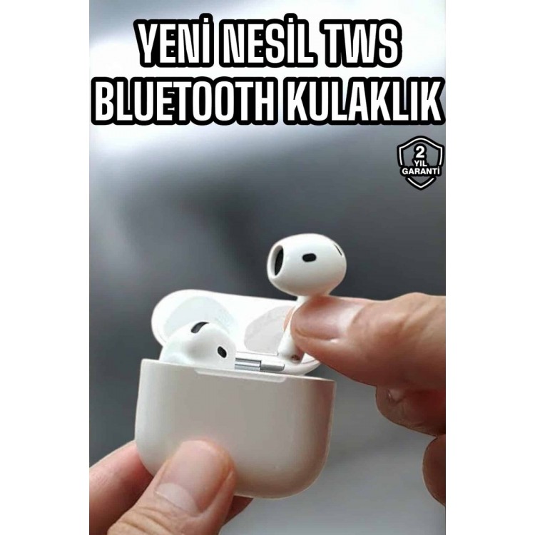 Kaliteli Ucuz İOS ve Android Uyumlu TWS Bluetooth Kulaklık ANC Özelliği