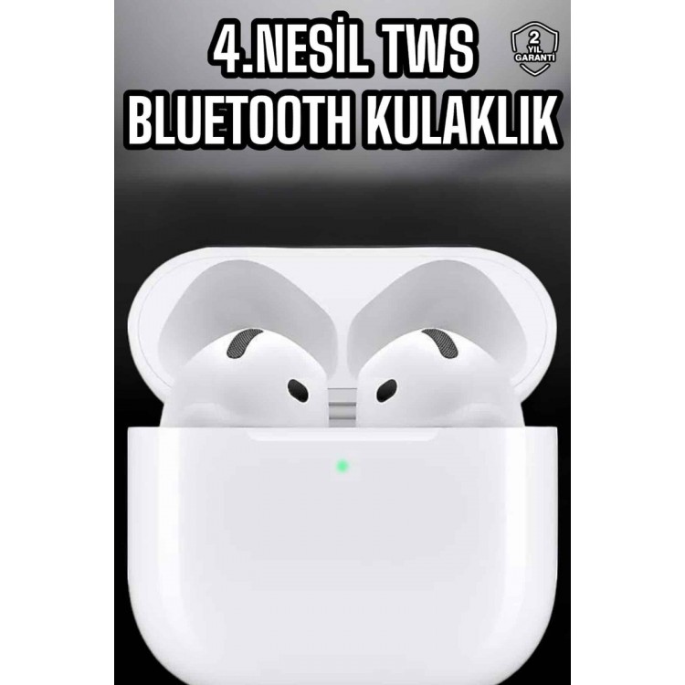 4.Nesil Kaliteli TWS Android ve İOS Uyumlu Mikrofonlu Kulaklık