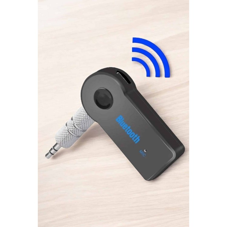 Tüm Araçlara Uyumlu Aux Car Bluetooth Kablosuz Araç Bağlantı Kiti