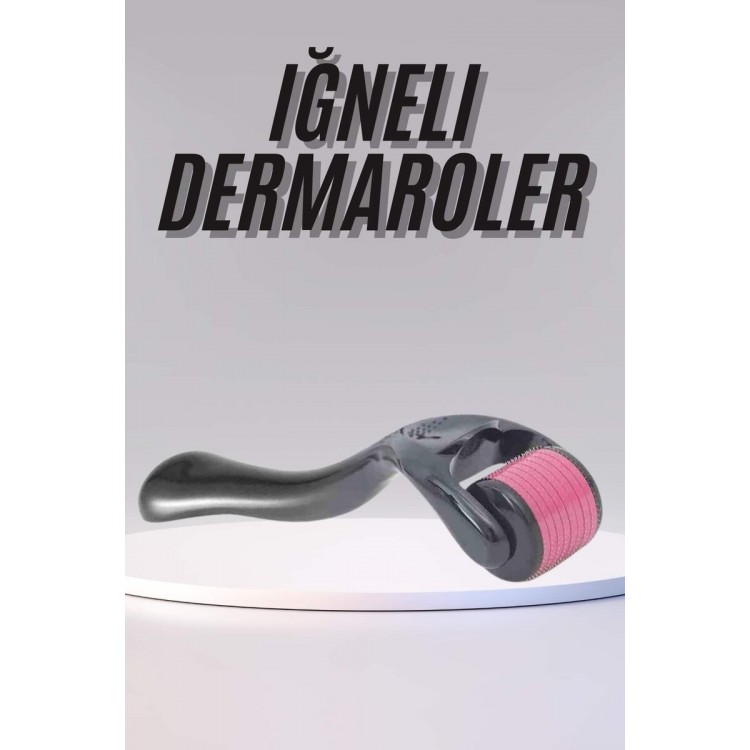 Derma Roller Titanyum Uçlu 540 Iğneli 1 Mm Iğne