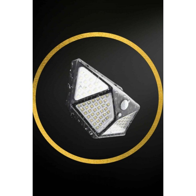 Bahçe Lambası Bahçe Aydınlatma Sensörlü Suya Dayanıklı 100 Led