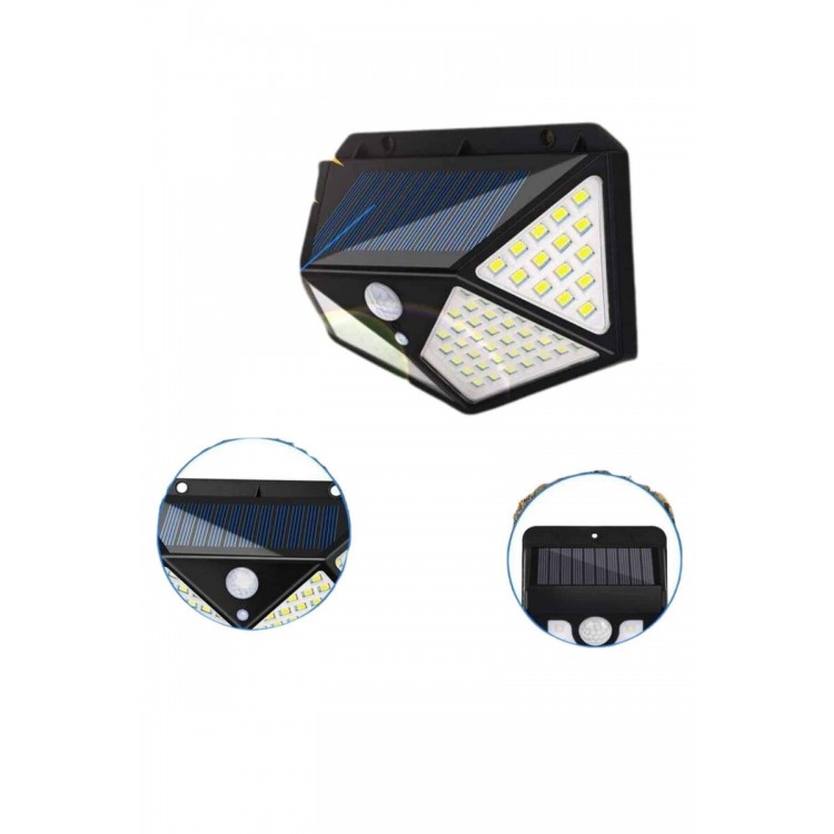 Bahçe Lambası Bahçe Aydınlatma Sensörlü Suya Dayanıklı 100 Led