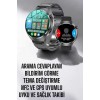 Akıllı Saat Metal Kordonlu GPS ve NFC Uyumlu Arama Cevaplayan