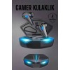 Bluetooth Oyuncu Kulaklığı Led Işıklı Kablosuz ANC Özelliği