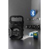 Işıklı Bluetooth Hoparlör Müzik ve Renkli Işık Taşınabiilir