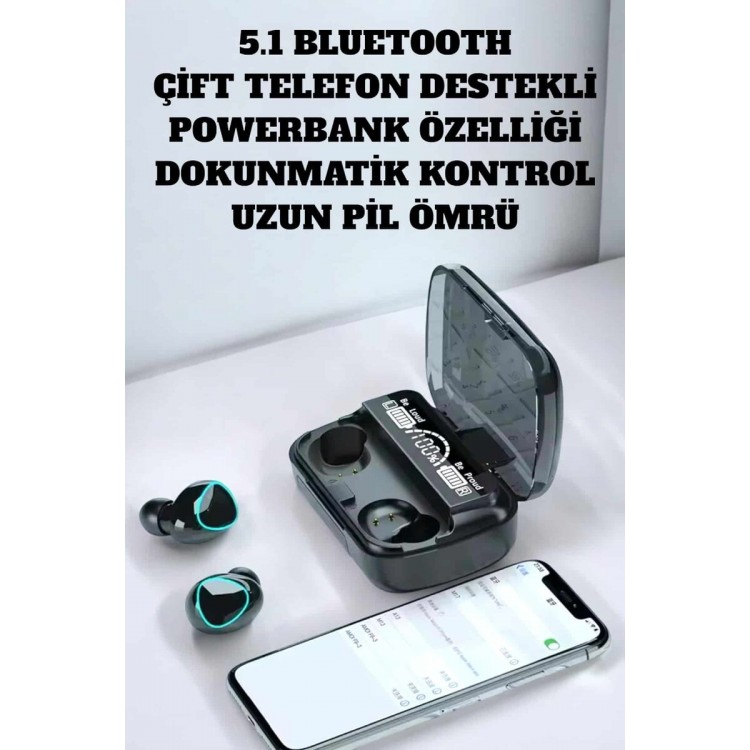 Extra Bass ve HD Ses ile Üstün Bluetooth 5.3 Kablosuz Kulaklık