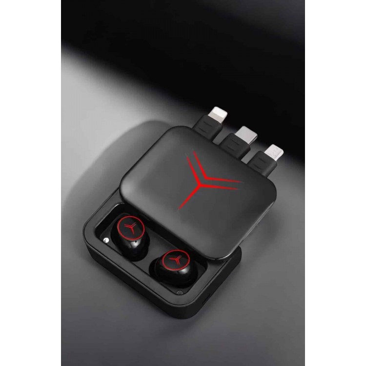 Powerbankli Kulaklık Bluetooth Bağlantılı Çoklu Bağlantı