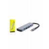 Macbook Pro/air Uyumlu USB Type-C 8 In 1 Hub Dönüştürücü Çevirici Çoklayıcı USB Hdmı Micro Sd 8 Girişli