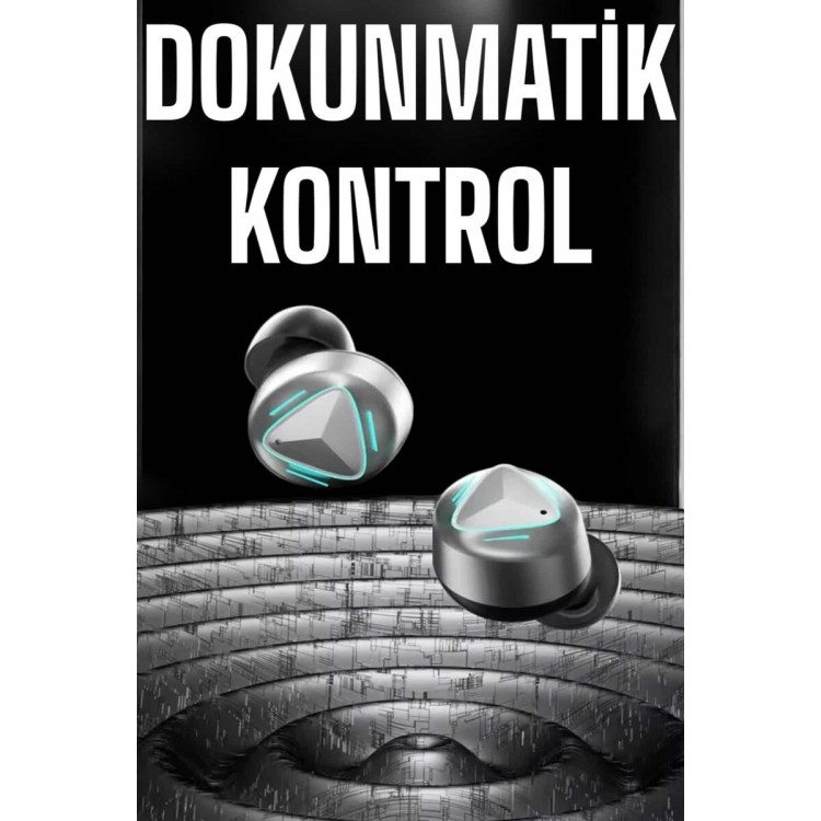 Oyuncu Kulaklığı Bluetooth Bağlantılı ANC Özelliği 5.0 Bluetooth