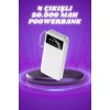 Powerbank Şarj Cihazı 4 Çıkışlı 20.000 MAH Powerbank Taşınabilir Çoklu Giriş