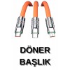 3 İn 1 Süper Hızlı Şarj Kablosu Android ve İOS Uyumlu Silikon Şarj Kablosu