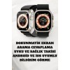 49MM Ekranlı Kan Basıncı ve Adımsayar Özellikli Bluetooth Akıllı Saat