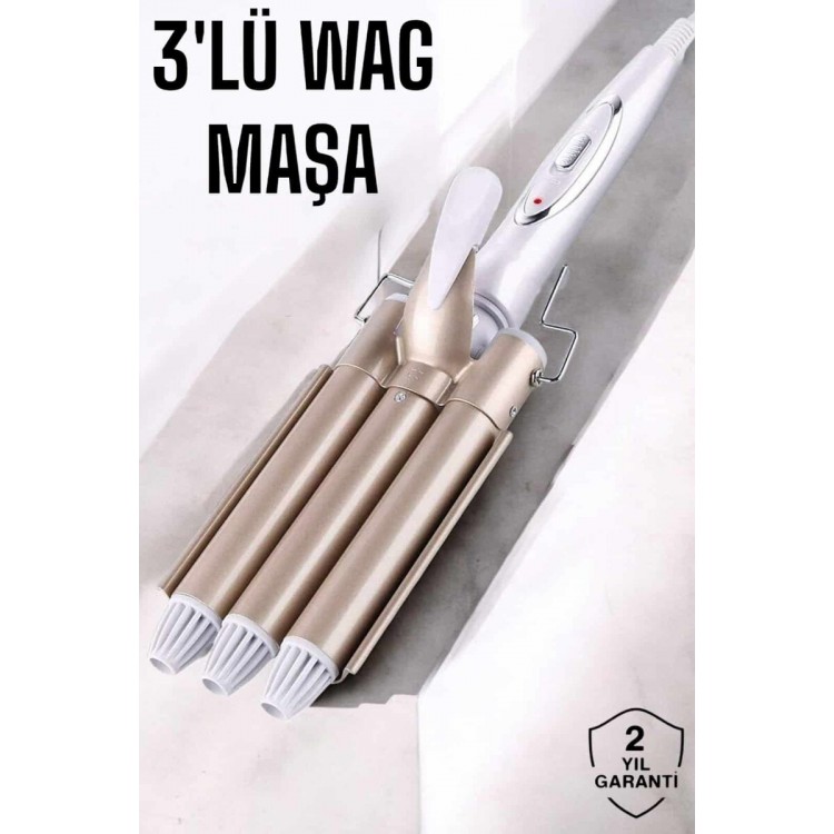 Wag Maşa Doğal ve Hacimli Bukleler için İdeal Saç Şekillendirme Aracı