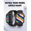 Akıllı Saat iOS ve Android ile Uyumlu Şık ve Çok Fonksiyonlu