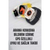 45 MM Gri Kasa Ultra Akıllı Saat Sesli Görüşme Sağlık Takibi Suya Dayanıklı