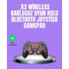 Android Uyumlu Gamepad X3 Game Stick Oyun Kolu Bluetooth Bağlantılı