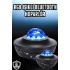 Projektör Yıldız Gece Lambası Disko Topu Bluetooth Bağlantılı Taşınabilir Şarjlı