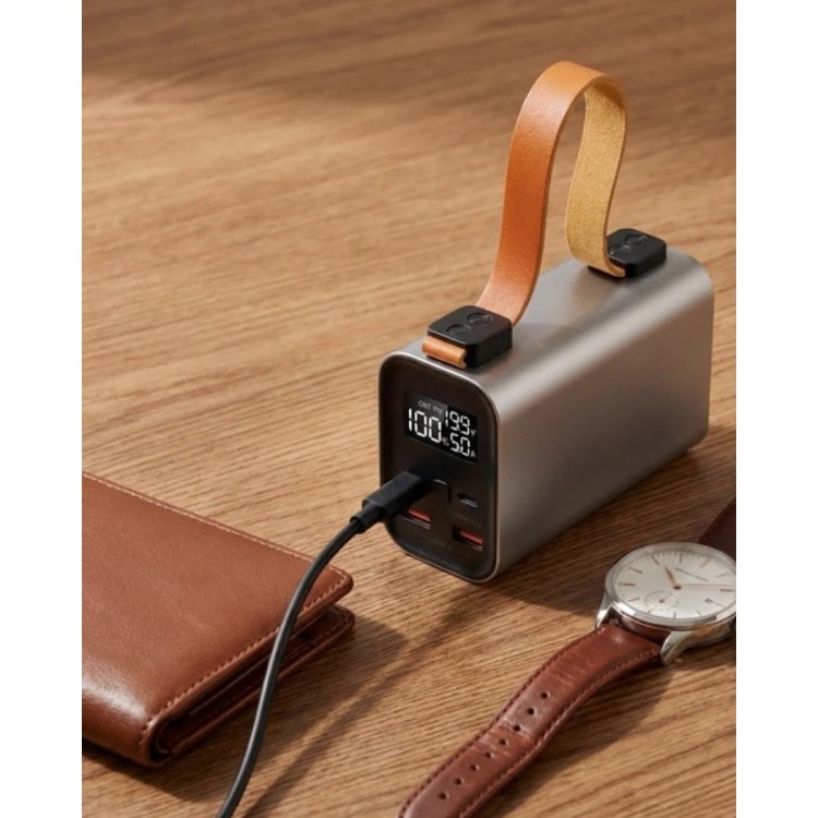 50000 mAh Güçlü Powerbank Dijital Göstergeli Çoklu USB Çıkışlı