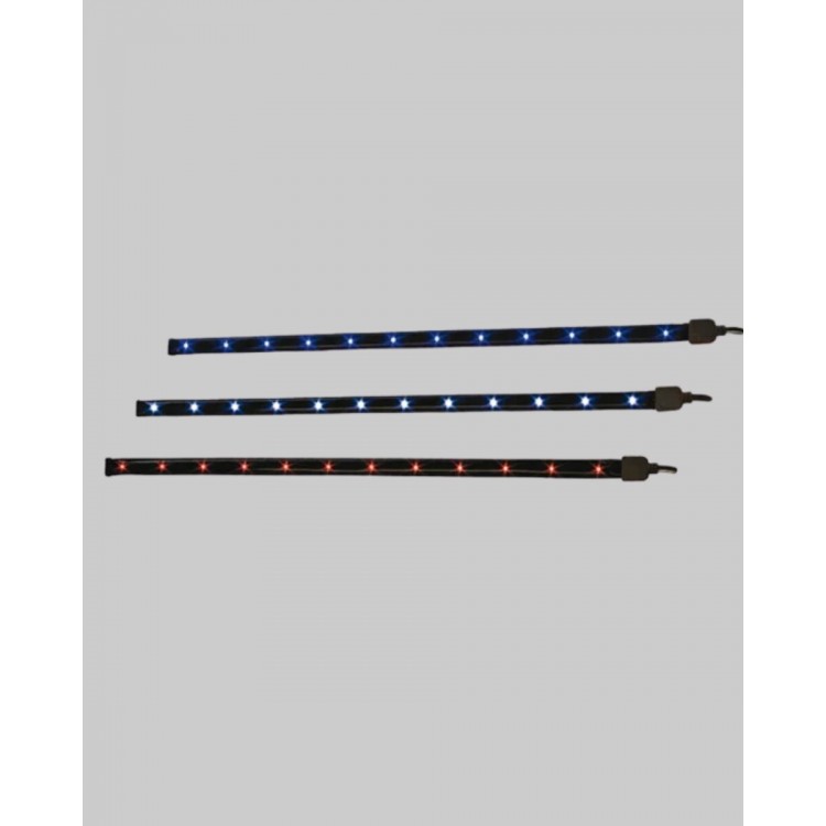 LED Meteor Yağmur Işığı 10 Adet Çubuk Kayan Yıldız Efektli