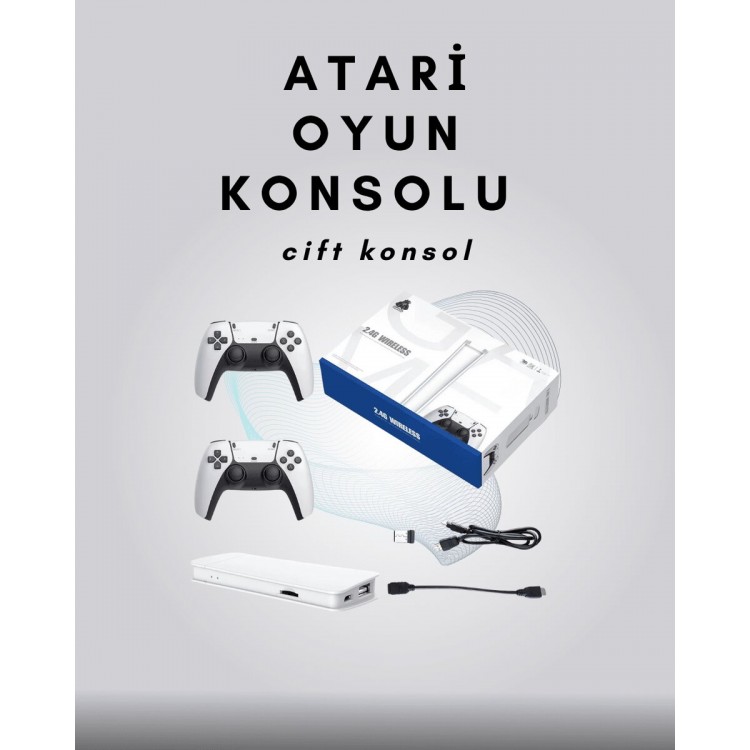 4K Destekli Bluetooth Retro Oyun Konsolu – M15 Modeli