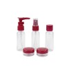 5’li Seyahat Boy Kozmetik Şişe Seti 30 ml Çantalı Organizer