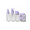 5 Parça Şeffaf Seyahat Kozmetik Seti 30 ml