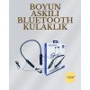 Uzun Süreli Kullanım İçin  – Kablosuz Boyun Bantlı Kulaklık 50 Saat Batarya