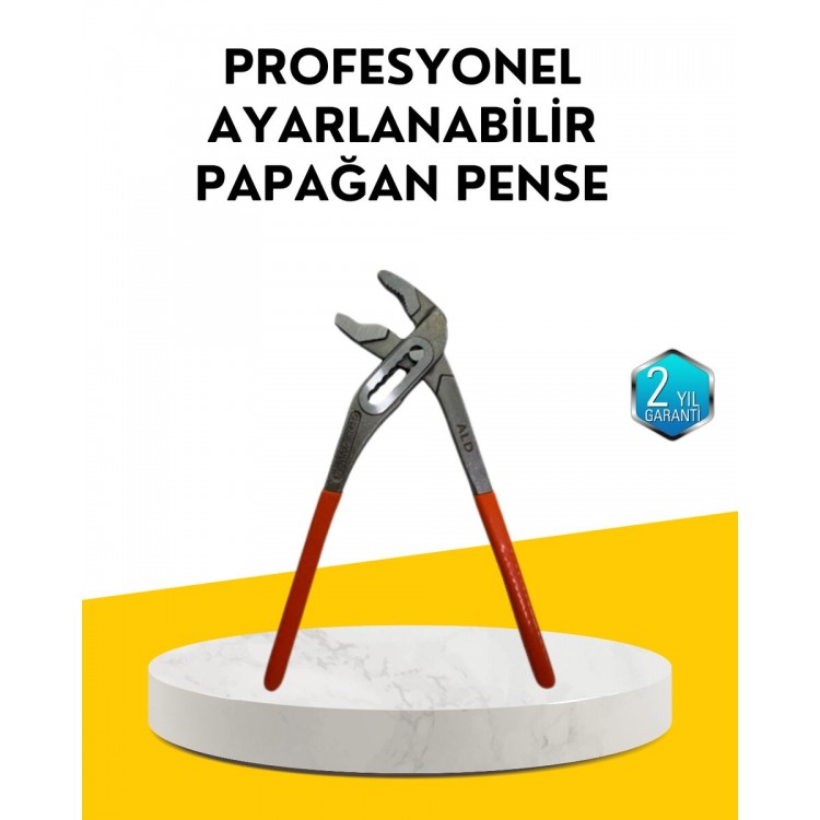Profesyonel Ayarlı Pense Kurbağacık Ağzı Geniş Açılım