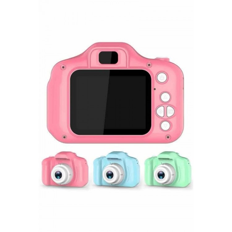 Dijital Fotoğraf Makinesi Çocuk Mini 1080p HD Kaliteli Renkli